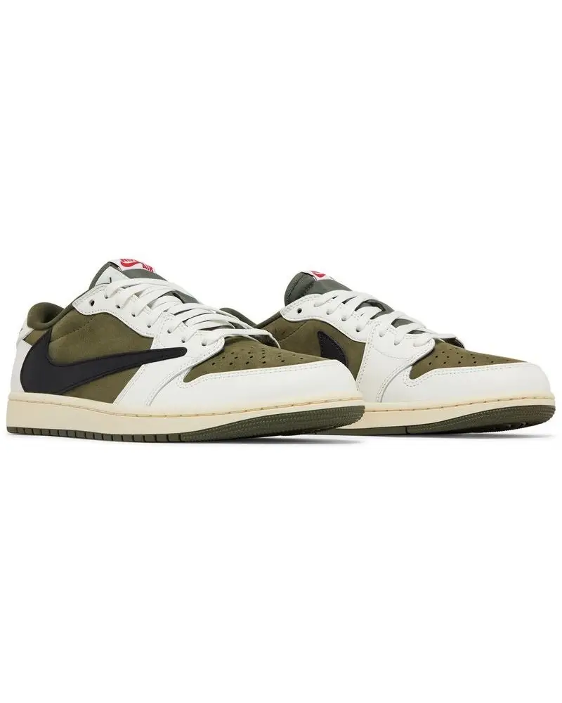 Travis Scott X Air Jordan 1 Retro Low OG SP 'Reverse Olive / Medium Olive' – Image 2