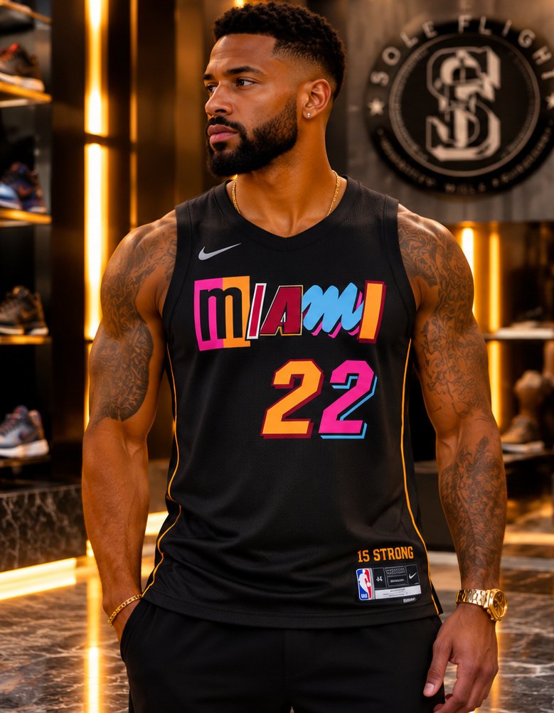 Maillot Nike NBA Miami Heat Jimmy Butler #22 – Image 2