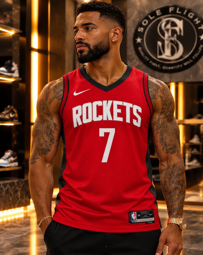 Maillot Nike NBA Houston Rockets Kevin Durant #7 – Image 2