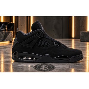 Air Jordan 4 Retro « Black Cat » 2025 – Triple Black